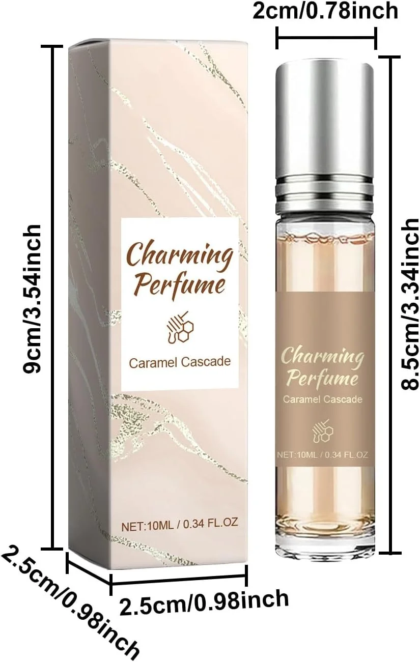 روغن عطر رولی زنانه کارامل کاسکید KASTWAVE، 10 میلی لیتر، عطر ادو تویلت با رایحه آب نبات شیرین، رولر ادکلن ماندگار برای شب قرار، مسافرت، استفاده هدیه روغن عطر رولی زنانه کارامل کاسکید KASTWAVE، 10 میلی لیتر، عطر ادو تویلت با رایحه آب نبات شیرین، رولر ادکلن ماندگار برای شب قرار، مسافرت، استفاده هدیه