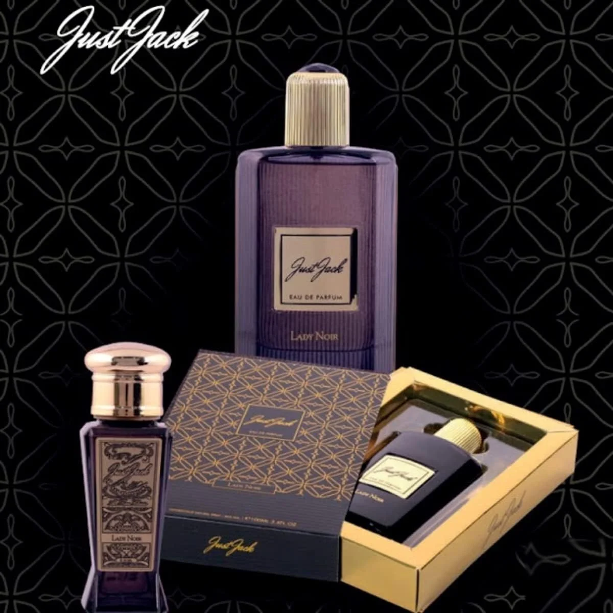 عطر زنانه جاست جک لیدی نویر ادو پرفیوم 100 میلی لیتر، با رایحه ماندگار برای بانوان