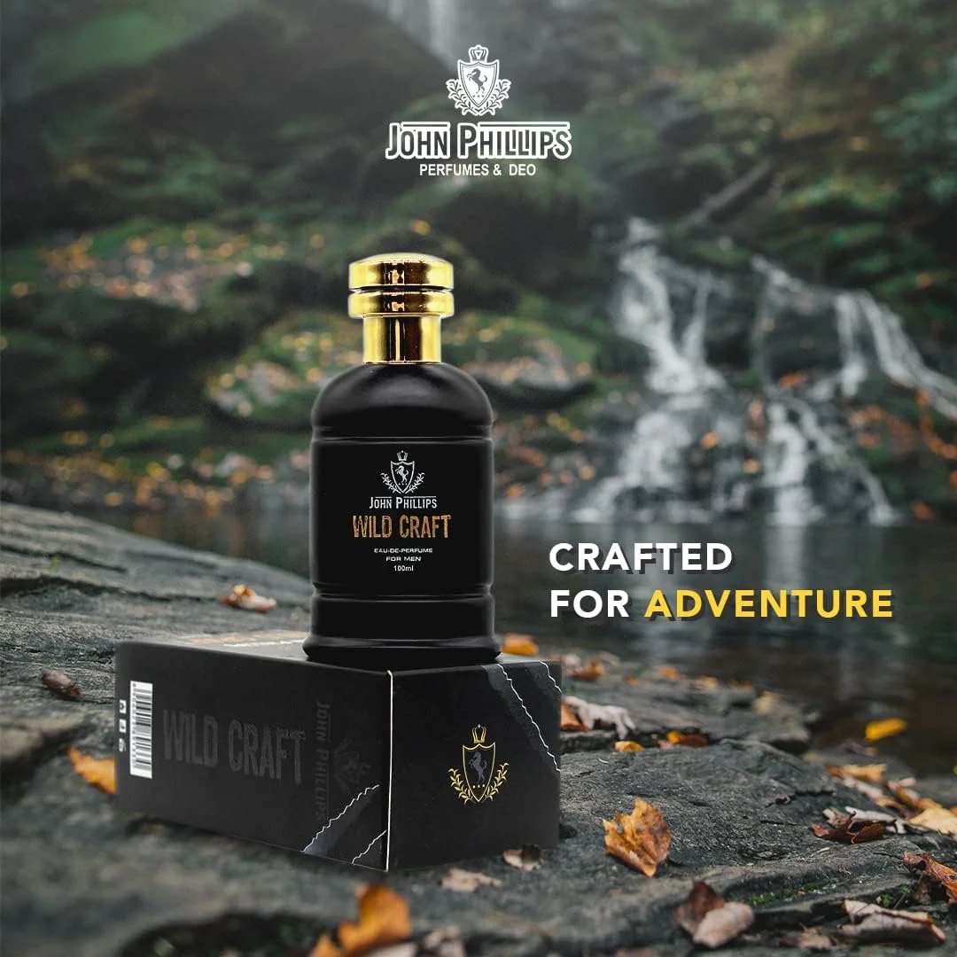 عطر مردانه و زنانه جان فیلیپس مدل WIFI & WILDCRAFT | ماندگاری طولانی | ادو پرفیوم ترکیبی (50 + 100 میلی لیتر)
