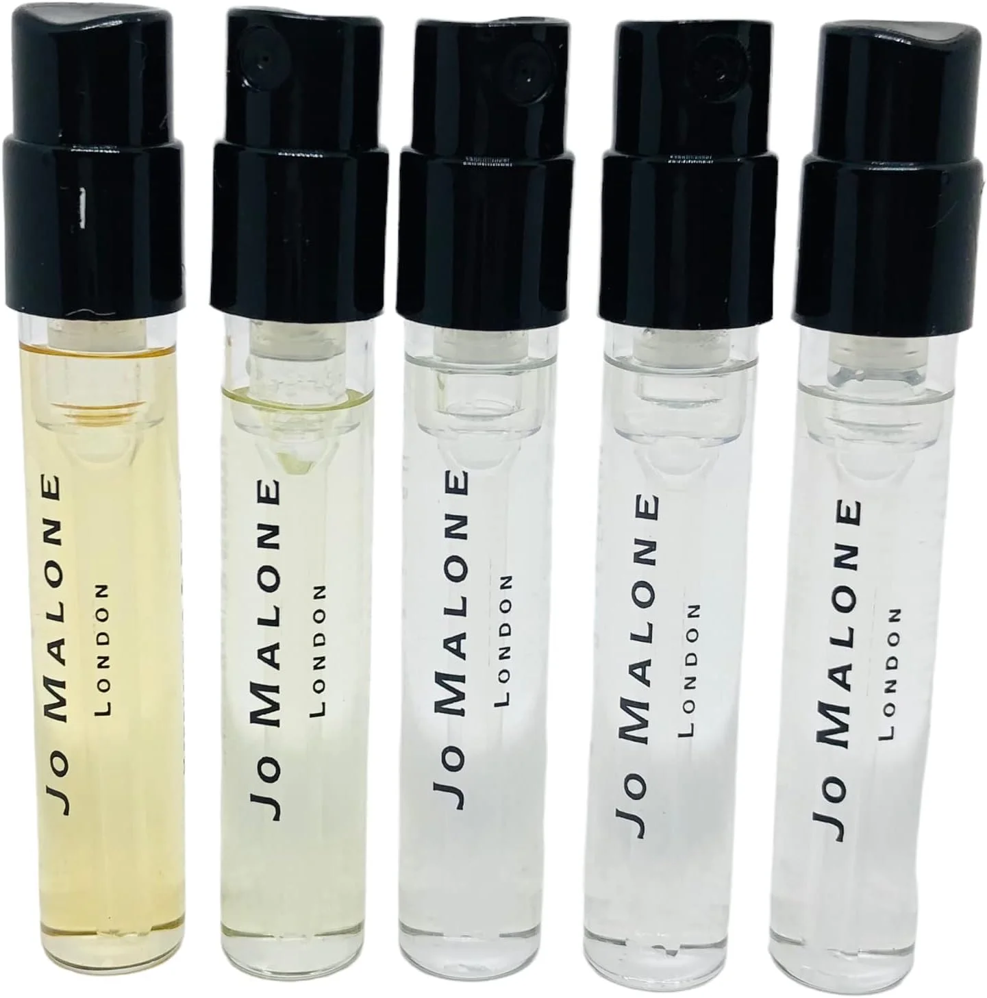 ست 5 عددی ویال سمپل عطر جو مالون لندن با رایحه های مختلف، 1.5 میلی لیتر (0.05oz) هر کدام. ست B