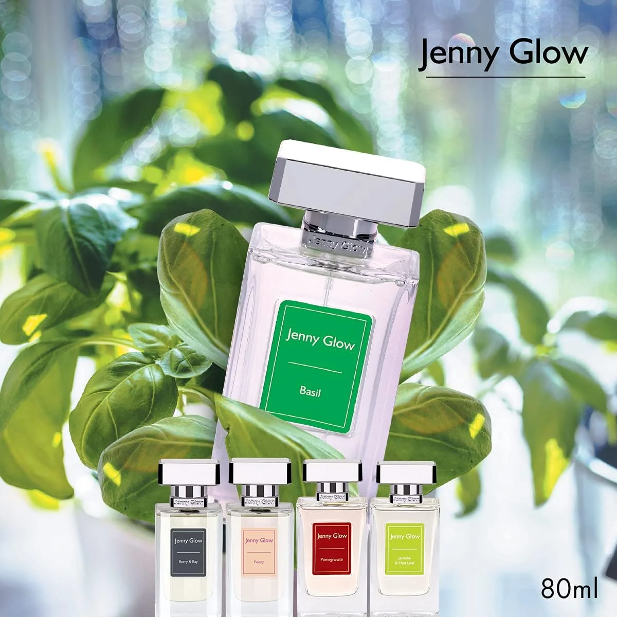 پرفیوم های униsex جنی گلو Best Of 5 با حجم 80 میلی لیتر - Peony EDP 80ml - Basil EDP 80ml - Pomegranate EDP 80ml - Jasmin & Mint EDP 80ml - Blackberry & Bay EDP 80ml - عطرهای زنانه/مردانه پرفیوم های униsex جنی گلو Best Of 5 با حجم 80 میلی لیتر - Peony EDP 80ml - Basil EDP 80ml - Pomegranate EDP 80ml - Jasmin & Mint EDP 80ml - Blackberry & Bay EDP 80ml - عطرهای زنانه/مردانه