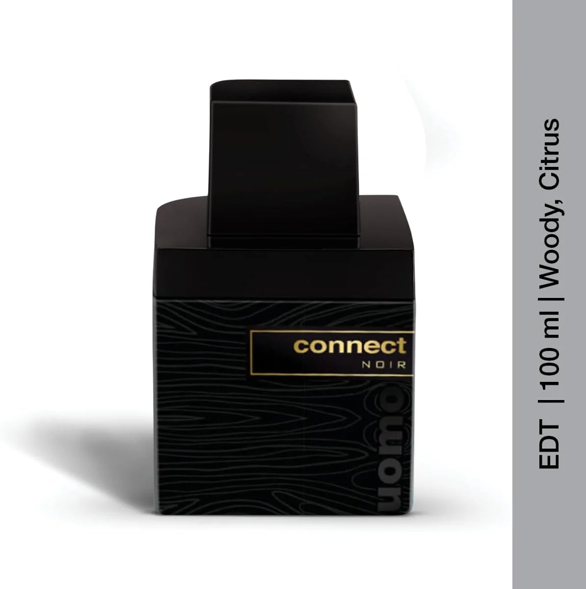ادکلن مردانه ژان پل دوپونت (JPD) کانکت نویر اومو - عطر ماندگار برای مردان - با رایحه مرکبات و چوب - ادو تویلت 100 میلی لیتر
