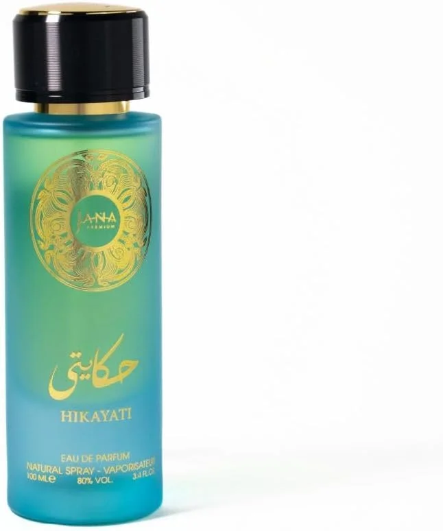 عطر ادو پرفیوم زنانه و مردانه جانا بیوتی مدل Hikayati حجم 100 میلی لیتر عطر ادو پرفیوم زنانه و مردانه جانا بیوتی مدل Hikayati حجم 100 میلی لیتر
