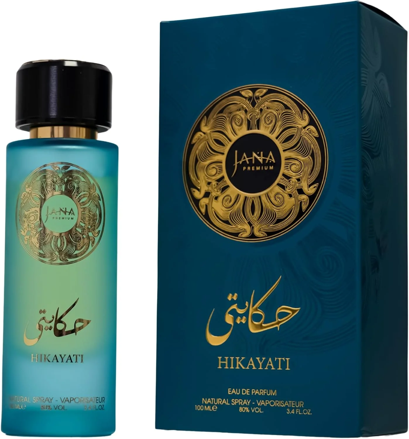 عطر ادو پرفیوم زنانه و مردانه جانا بیوتی مدل Hikayati حجم 100 میلی لیتر عطر ادو پرفیوم زنانه و مردانه جانا بیوتی مدل Hikayati حجم 100 میلی لیتر