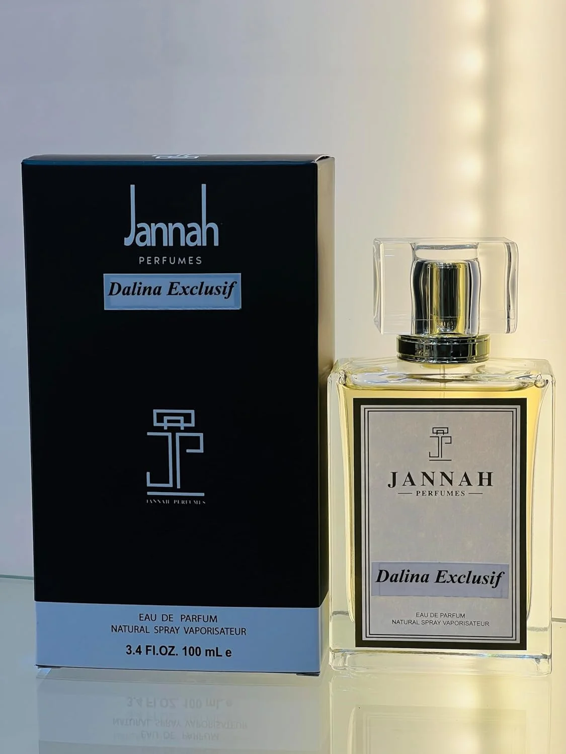 عطر زنانه 100 میل Jannah Perfumes Dalina Exclusif EDP - پرده برداری از تجمل و ظرافت با این عطر منحصر به فرد، یک سمفونی فریبنده از ظرافت گل ها عطر زنانه 100 میل Jannah Perfumes Dalina Exclusif EDP - پرده برداری از تجمل و ظرافت با این عطر منحصر به فرد، یک سمفونی فریبنده از ظرافت گل ها