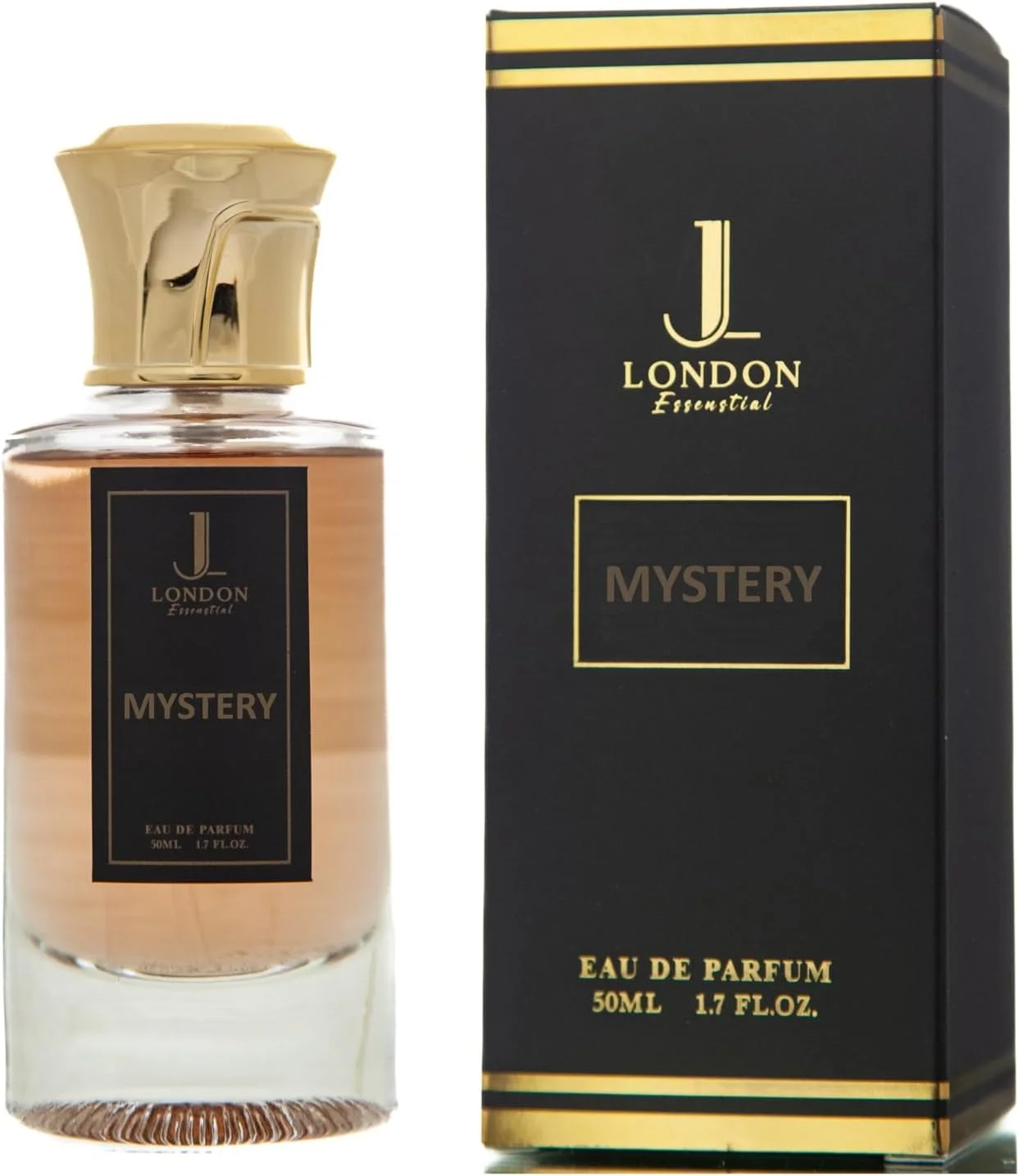 عطر ادو پرفیوم مردانه و زنانه JAN LONDON ESSENTIAL - MYSTERY با ماندگاری طولانی، عطر یونیسکس الهام گرفته شده برای خانم ها و آقایان 50 میلی لیتر