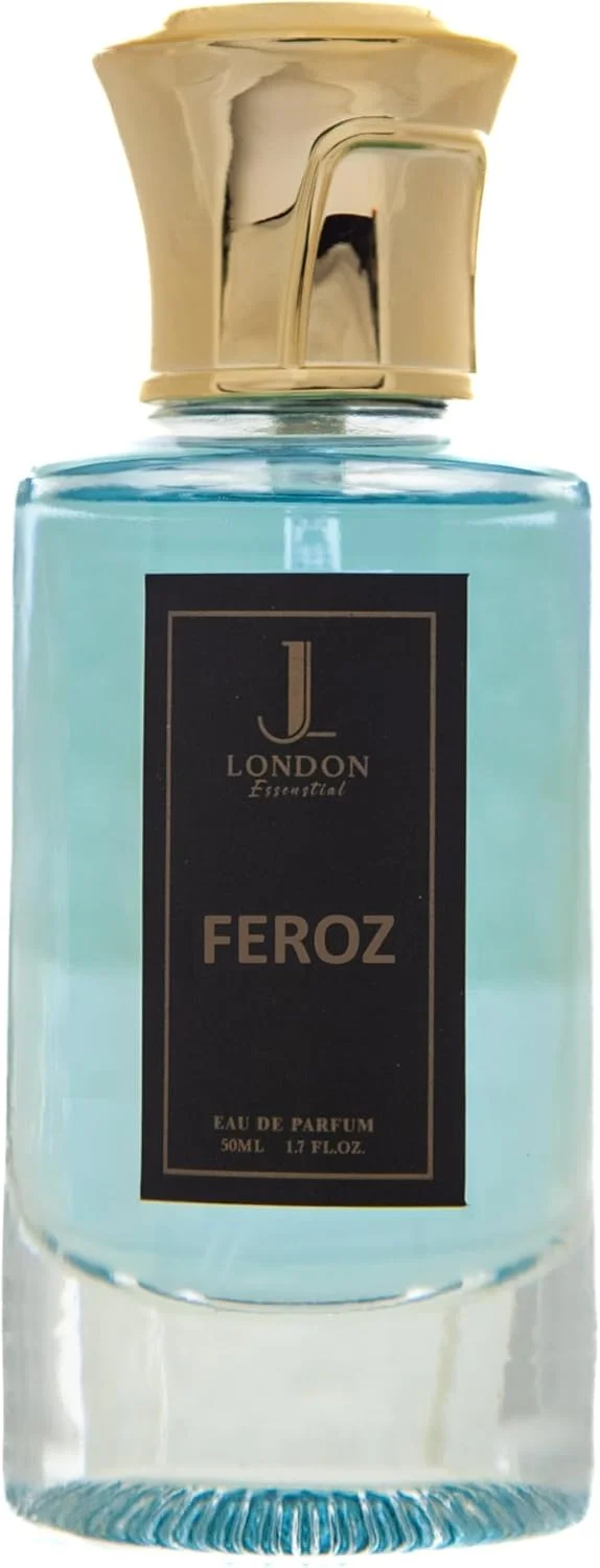 عطر ادو پرفیوم مردانه و زنانه جان لندن اسنشیال - FEROZ، ماندگاری طولانی، عطر یونیسکس الهام گرفته شده برای خانم ها و آقایان 50 میلی لیتر