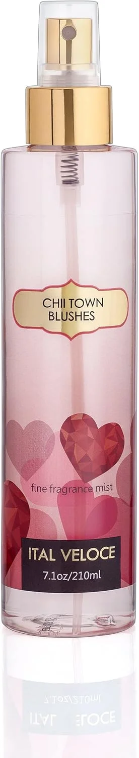 اسپری خوشبو کننده بدن زنانه ایتال ولوچه مدل Chii Town Blushes حجم 210 میلی لیتر