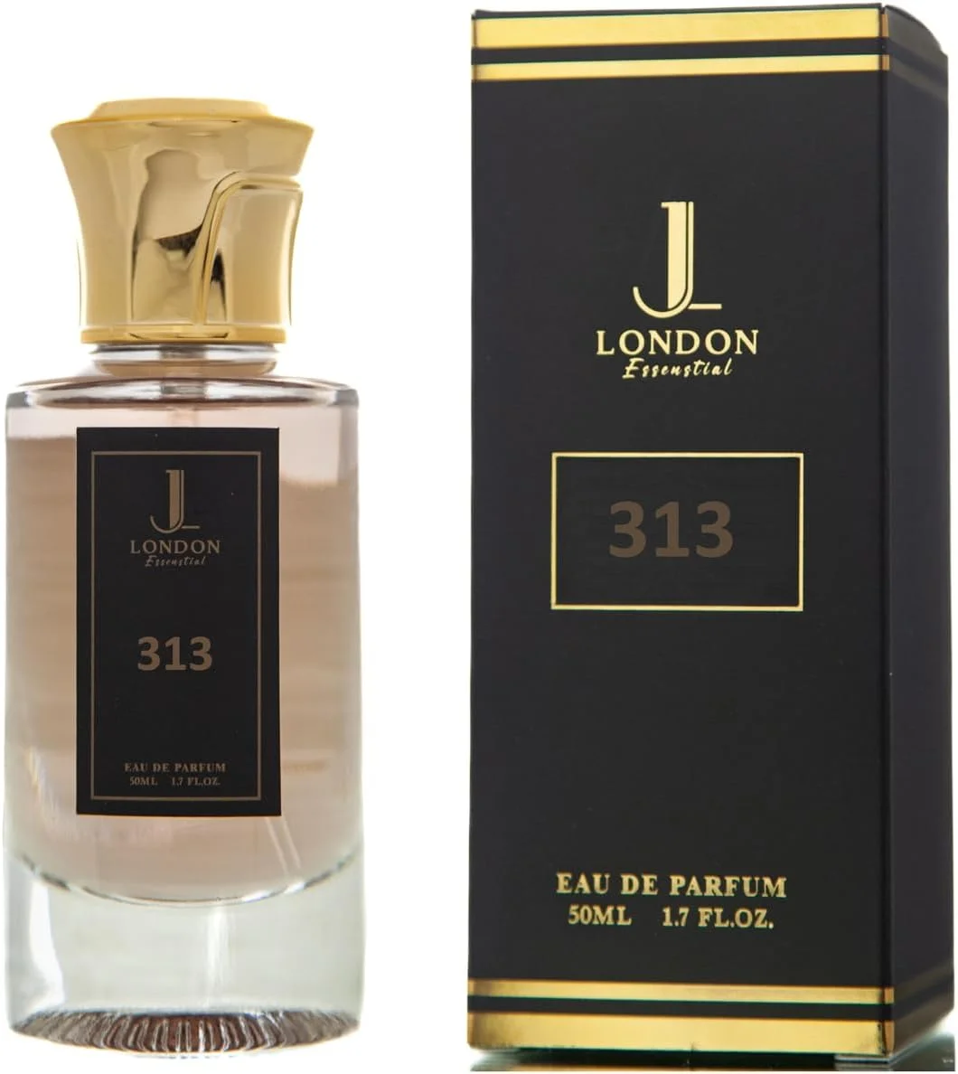 عطر ادو پرفیوم مردانه و زنانه JAN LONDON ESSENTIAL - 313 با ماندگاری طولانی، عطر یونیسکس الهام گرفته شده برای بانوان و آقایان 50 میلی لیتر
