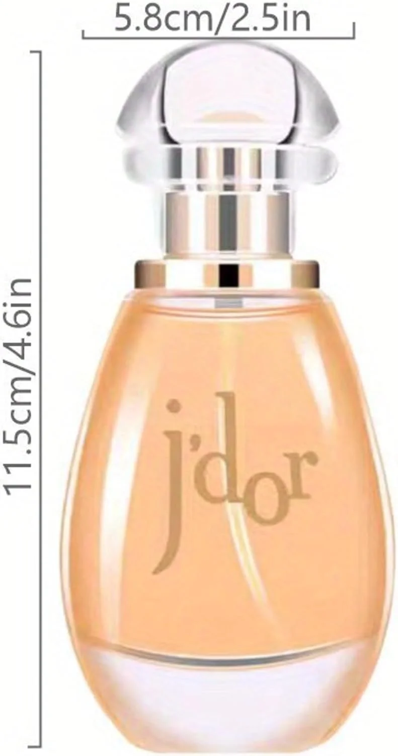 ادو پرفیوم J'dor، رایحه گلی شرقی، عطر با طراوت ماندگار، 50 میلی لیتر ادو پرفیوم J'dor، رایحه گلی شرقی، عطر با طراوت ماندگار، 50 میلی لیتر