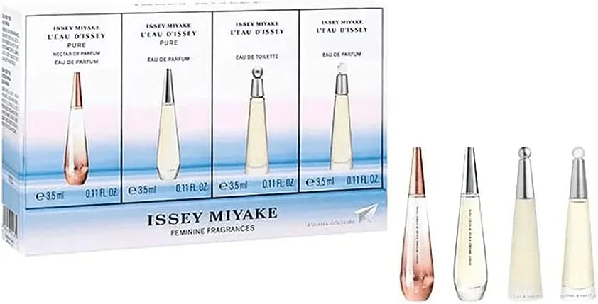 ست عطر ایسه مییاکه 4 عددی 3.5 میلی لیتری L'eau D'issey Nectar Edp + Pure Edp + L'eau D'issey Edt + L'eau D'issey Edp