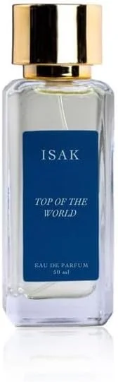 عطر ایساک فراگرنسز تاپ آف دِ ورلد، عطر لوکس ماندگار و ممتاز، ایده آل برای هدیه دادن، ادو پرفیوم، عطر унисеکس (بسته 1 عددی، 50 میلی لیتر)
