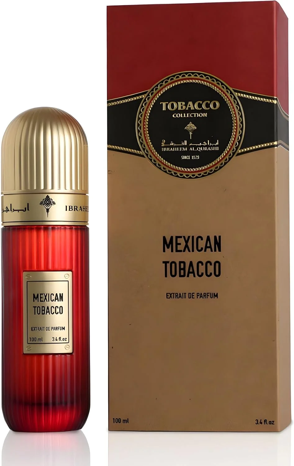 عطر ابراهیم القرشی تنباکو مکزیکی 100 میل اکستریت د پرفیوم - ماندگاری طولانی - عطر مردانه - عطر زنانه