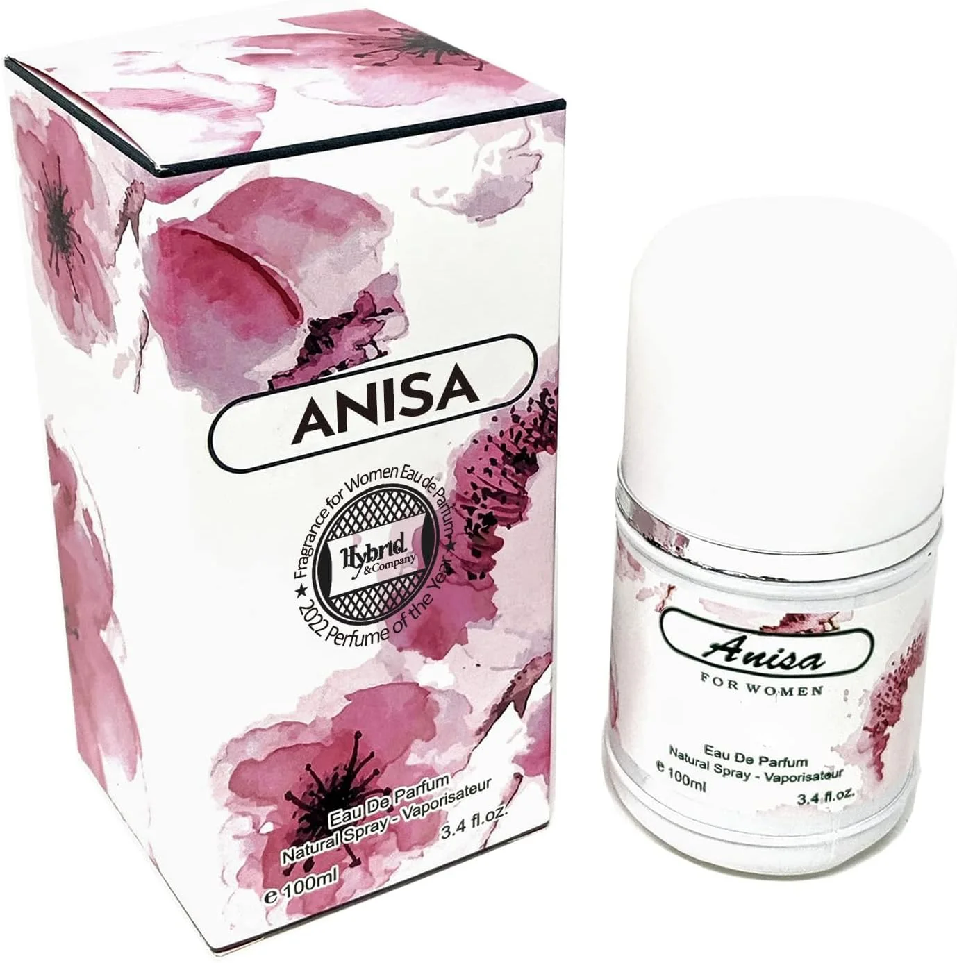 عطر زنانه هایبرید اند کامپانی مدل Anisa Eau De Parfum Natural Spray با رایحه گلی تازه، 100 میلی لیتر عطر زنانه هایبرید اند کامپانی مدل Anisa Eau De Parfum Natural Spray با رایحه گلی تازه، 100 میلی لیتر