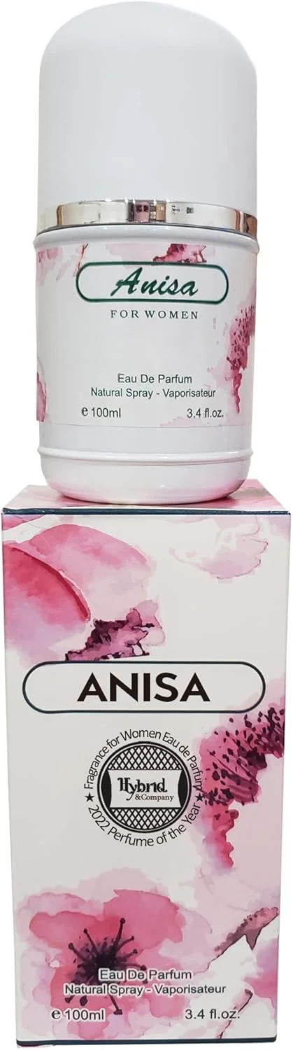 عطر زنانه هایبرید اند کامپانی مدل Anisa Eau De Parfum Natural Spray با رایحه گلی تازه، 100 میلی لیتر عطر زنانه هایبرید اند کامپانی مدل Anisa Eau De Parfum Natural Spray با رایحه گلی تازه، 100 میلی لیتر