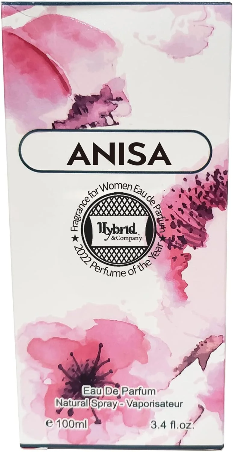 عطر زنانه هایبرید اند کامپانی مدل Anisa Eau De Parfum Natural Spray با رایحه گلی تازه، 100 میلی لیتر عطر زنانه هایبرید اند کامپانی مدل Anisa Eau De Parfum Natural Spray با رایحه گلی تازه، 100 میلی لیتر