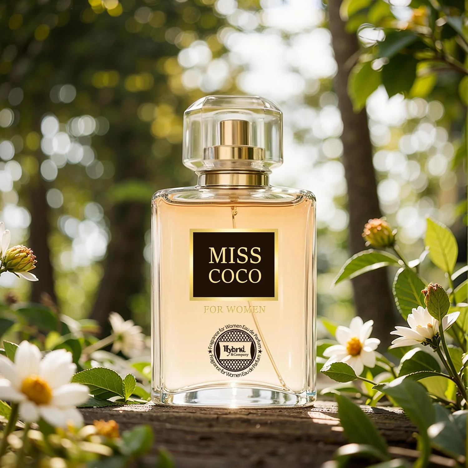 عطر زنانه هیبرید اند کامپانی مدل Miss Coco ادو پرفیوم اسپری طبیعی رایحه ای احساسی، 100 میلی لیتر