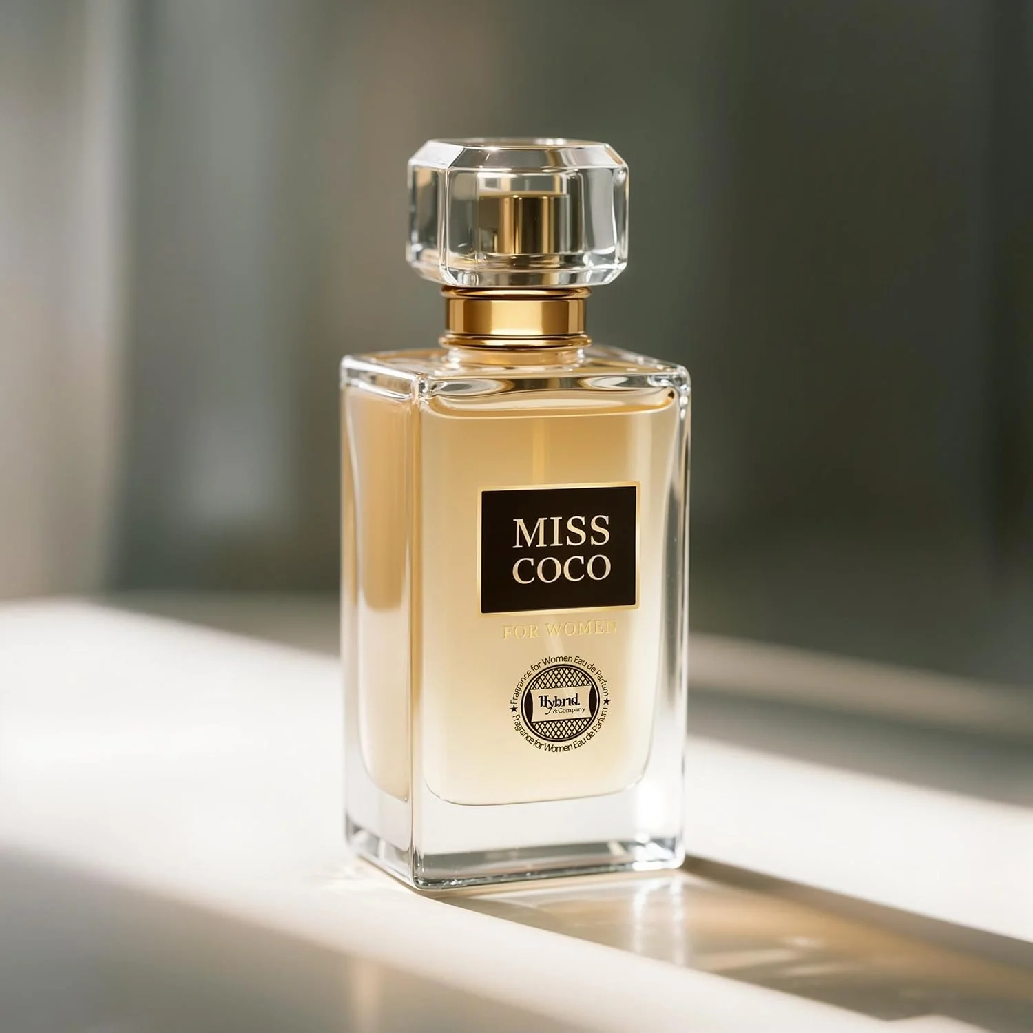 عطر زنانه هیبرید اند کامپانی مدل Miss Coco ادو پرفیوم اسپری طبیعی رایحه ای احساسی، 100 میلی لیتر