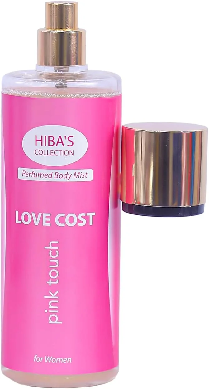 بادی میست زنانه معطر لاو کاست از کالکشن HIBA'S، لمس صورتی - 250 میلی لیتر (8.45 fl oz) بادی میست زنانه معطر لاو کاست از کالکشن HIBA'S، لمس صورتی - 250 میلی لیتر (8.45 fl oz)