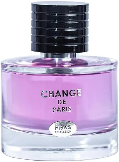 ادکلن زنانه Change De Paris از HIBA'S COLLECTION - اسپری طبیعی، 100 میلی لیتر (3.4 fl oz) - ظرافت نفیس پاریسی در هر اسپری ادکلن زنانه Change De Paris از HIBA'S COLLECTION - اسپری طبیعی، 100 میلی لیتر (3.4 fl oz) - ظرافت نفیس پاریسی در هر اسپری