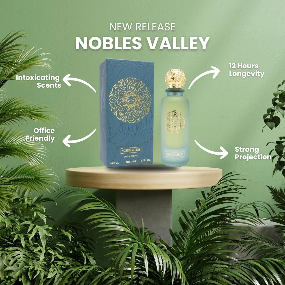 ادکلن مردانه و زنانه Hi Perfume Spectra 348 Nobles Valley Eau De Parfum - حجم 80 میلی لیتر ادکلن مردانه و زنانه Hi Perfume Spectra 348 Nobles Valley Eau De Parfum - حجم 80 میلی لیتر