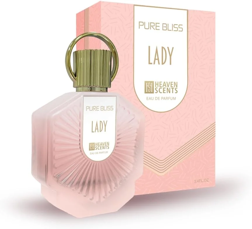 عطر زنانه و مردانه Heaven Scents Lady، ادو پرفیوم اسپری، 100 میلی لیتر