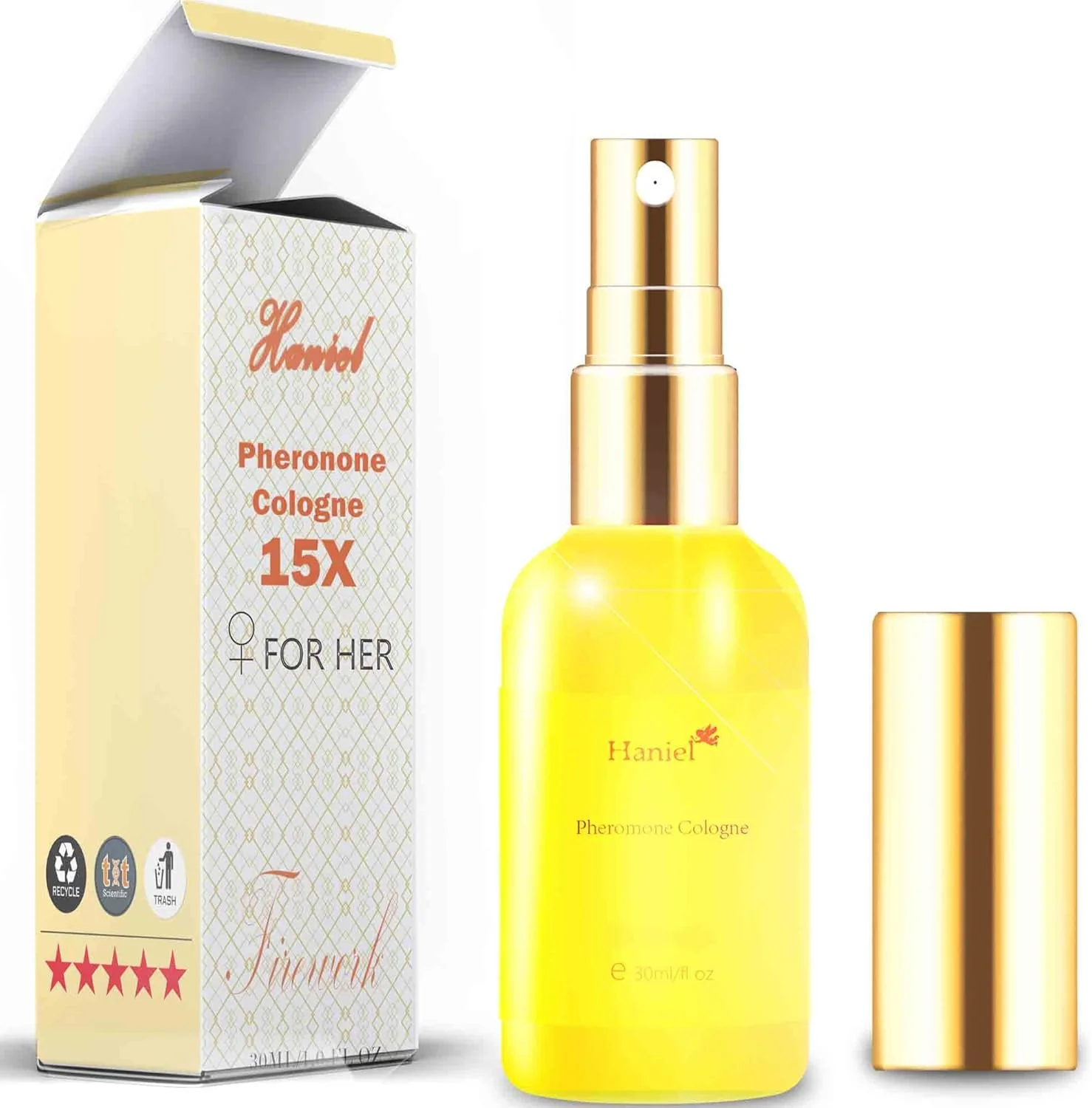 عطر زنانه هانیل، اسپری عطر فرمونی برای زنان، روغن فرمونی برای زنان، عطرهای زنانه، عطر گلی شیپر برای زنان، فرمول جذب کننده ادکلن زنانه [مشابه رایحه میس]