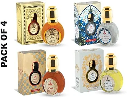 روغن عطر 15 میلی لیتری حمیدی بدون الکل عطر مردانه و زنانه (بسته 4 عددی) (اصلی) روغن عطر 15 میلی لیتری حمیدی بدون الکل عطر مردانه و زنانه (بسته 4 عددی) (اصلی)