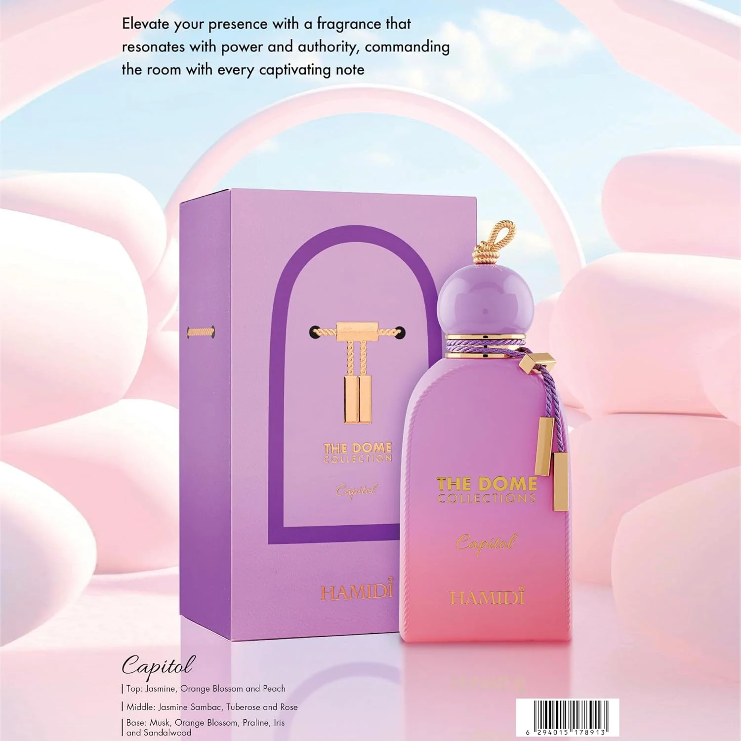 عطر ادو پرفیوم حمیدی Capitol The Dome Collection 100 میلی لیتر، عطر مردانه و زنانه، بدون الکل، عرضه جدید، رایحه، ماندگاری طولانی، عطر عطر ادو پرفیوم حمیدی Capitol The Dome Collection 100 میلی لیتر، عطر مردانه و زنانه، بدون الکل، عرضه جدید، رایحه، ماندگاری طولانی، عطر