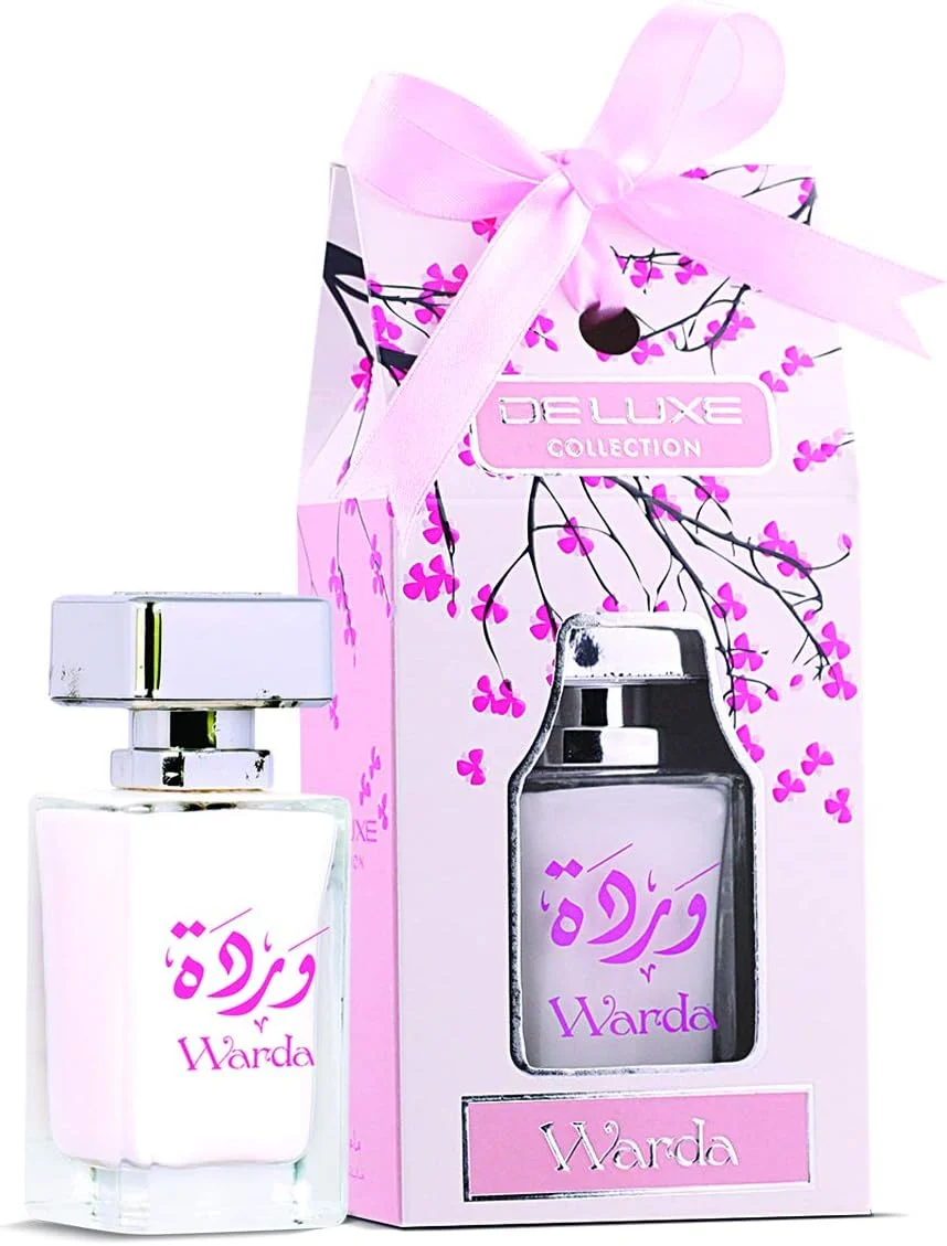 عطر زنانه غیر الکلی حمیدی مدل Deluxe Collection Warda حجم 50 میلی لیتر عطر زنانه غیر الکلی حمیدی مدل Deluxe Collection Warda حجم 50 میلی لیتر