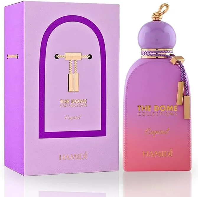 عطر ادوپرفیوم حمیدی مدل DOME Collection حجم 100 میلی لیتر، ترکیبی هماهنگ از رایحه ای با طراوت و جذاب، عطر مردانه، عطر زنانه (Capitol)