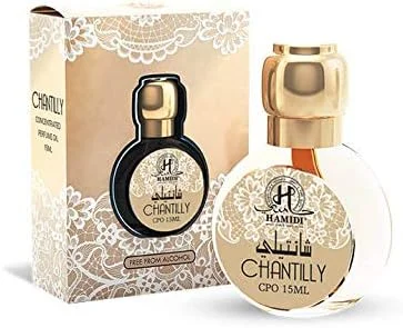 روغن عطر کنسانتره شانتیلی حمیدی، 15 میلی لیتر