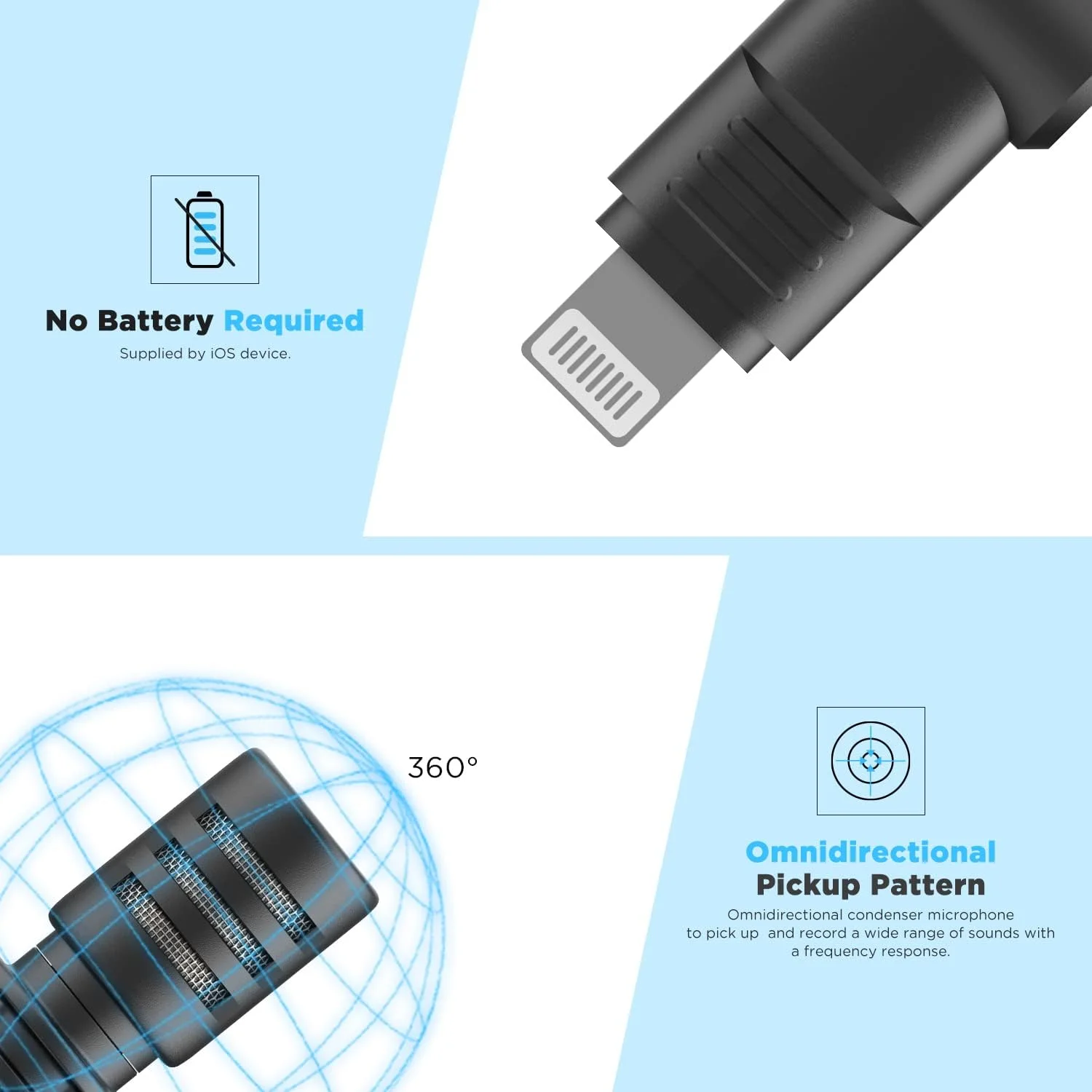 میکروفون یقهای BOYA BY-M100D میکروفون یقهای BOYA BY-M100D