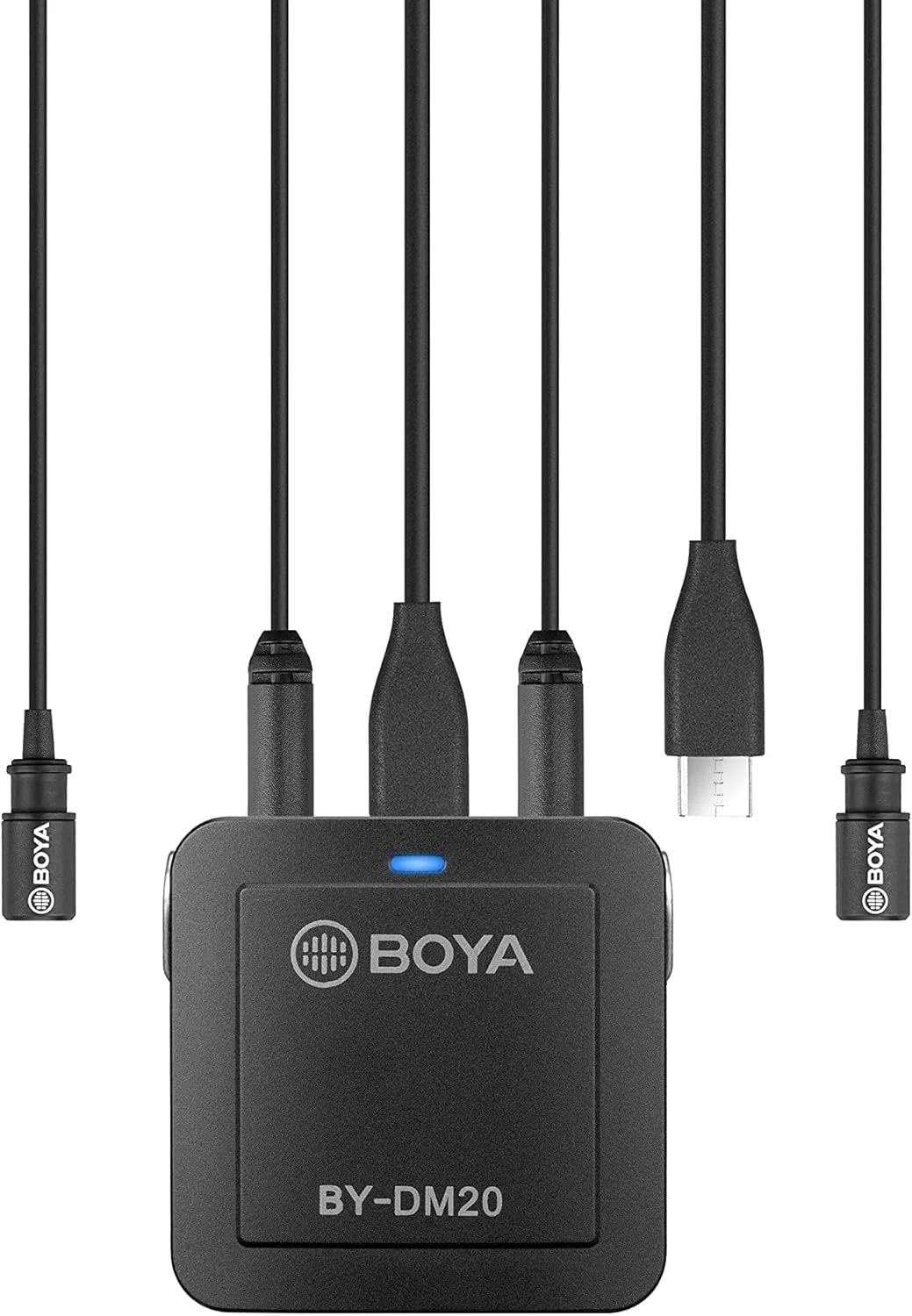 میکروفون یقه ای دوگانه دیجیتال USB Type-C بویا مدل BY-M3D سازگار با آیپد پرو، مک، کامپیوتر، دستگاه های اندرویدی سامسونگ - کابل 6 متری میکروفون یقه ای دوگانه دیجیتال USB Type-C بویا مدل BY-M3D سازگار با آیپد پرو، مک، کامپیوتر، دستگاه های اندرویدی سامسونگ - کابل 6 متری