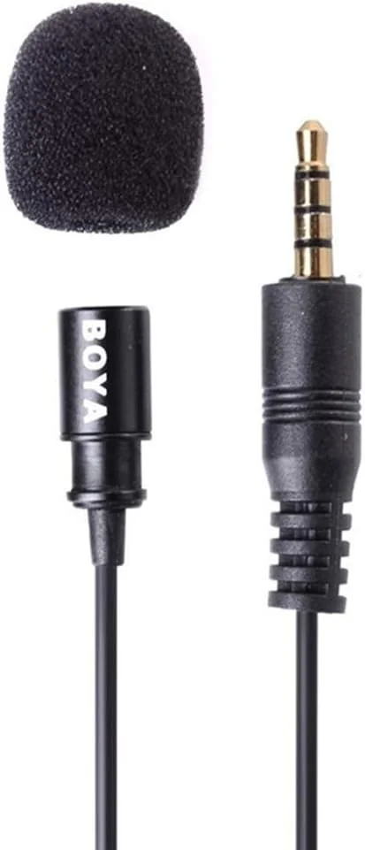 میکروفون خارجی BOYA مدل by-lm10 – مشکی