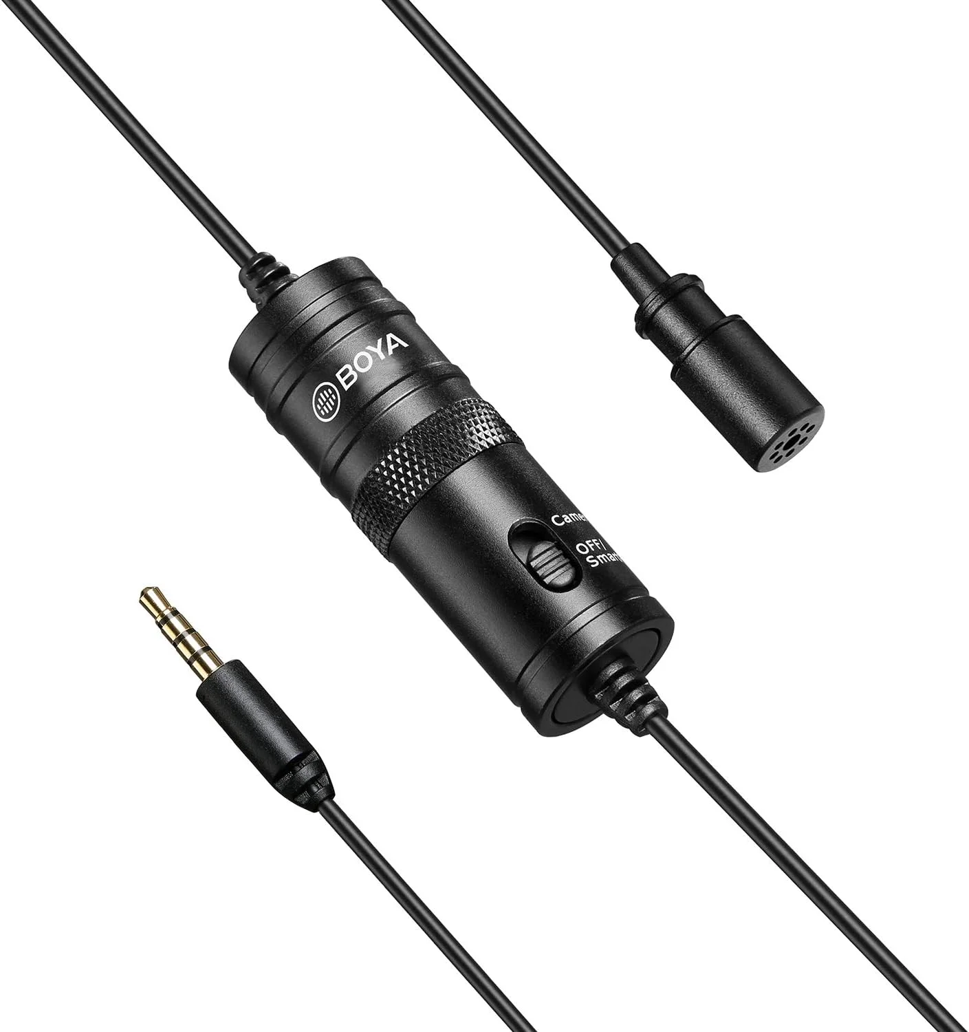 میکروفون حرفه ای همه جهته Boya by-M1 برای دوربین های Canon Nikon Sony iPhone Android Samsung SLR