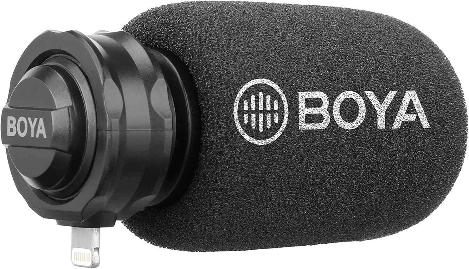 میکروفون استریو دیجیتال کاندنسر Boya by-dm200 برای آیفون، آیپد و تمام دستگاه های iOS - مشکی