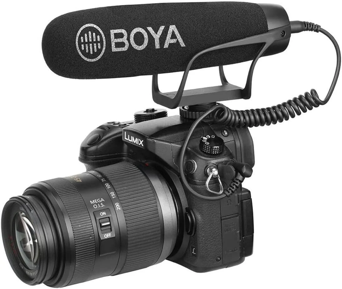میکروفون شات گان ویدئویی کاردیوئید سبک وزن BOYA BY-BM2021 برای گوشی های هوشمند DSLR، میکروفون ویدئویی شات گان کندانسور جهت دار الکتریکی Nikon Canon Sony DSLR Camera Camcorder میکروفون شات گان ویدئویی کاردیوئید سبک وزن BOYA BY-BM2021 برای گوشی های هوشمند DSLR، میکروفون ویدئویی شات گان کندانسور جهت دار الکتریکی Nikon Canon Sony DSLR Camera Camcorder