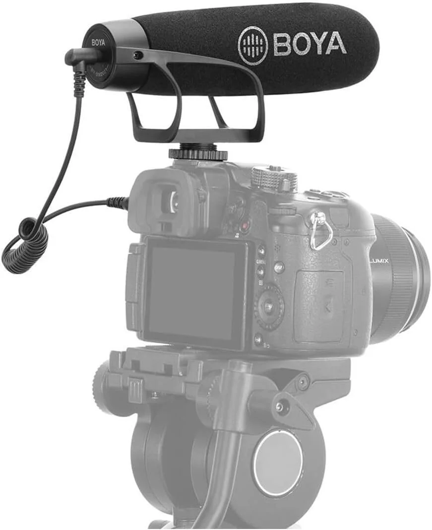 میکروفون شات گان ویدئویی کاردیوئید سبک وزن BOYA BY-BM2021 برای گوشی های هوشمند DSLR، میکروفون ویدئویی شات گان کندانسور جهت دار الکتریکی Nikon Canon Sony DSLR Camera Camcorder میکروفون شات گان ویدئویی کاردیوئید سبک وزن BOYA BY-BM2021 برای گوشی های هوشمند DSLR، میکروفون ویدئویی شات گان کندانسور جهت دار الکتریکی Nikon Canon Sony DSLR Camera Camcorder