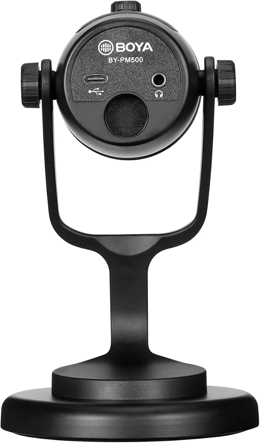 میکروفون کاندنسر USB بویا مدل BY-PM500 به همراه پایه رومیزی برای استریمینگ، پادکست، یوتیوب، سازگار با ویندوز، مک، کامپیوتر و گوشی هوشمند USB-C، مشکی میکروفون کاندنسر USB بویا مدل BY-PM500 به همراه پایه رومیزی برای استریمینگ، پادکست، یوتیوب، سازگار با ویندوز، مک، کامپیوتر و گوشی هوشمند USB-C، مشکی