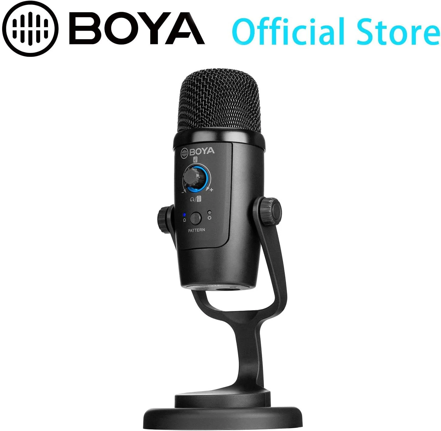 میکروفون USB استودیویی کاندنسر کامپیوتر BOYA BY-PM500، میکروفون رومیزی با الگوهای قطبی چندگانه و مانیتورینگ برای ضبط و استریم روی PC و Mac، ویندوز، برای YouTube، Facebook Live، بازی ها میکروفون USB استودیویی کاندنسر کامپیوتر BOYA BY-PM500، میکروفون رومیزی با الگوهای قطبی چندگانه و مانیتورینگ برای ضبط و استریم روی PC و Mac، ویندوز، برای YouTube، Facebook Live، بازی ها