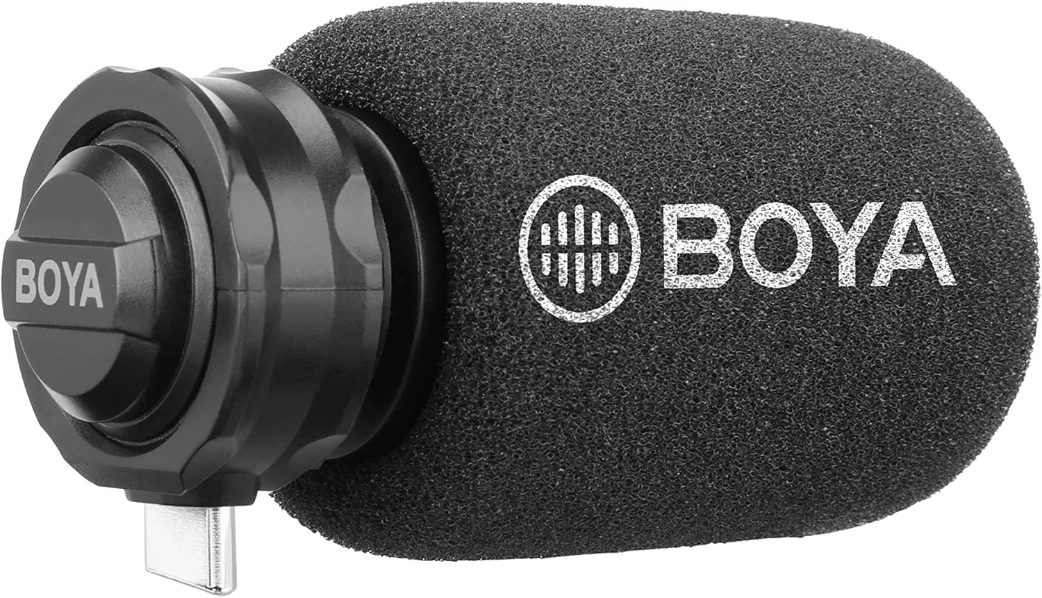 میکروفون استریو دیجیتال کندانسر Boya by-dm100 برای دستگاه های اندرویدی