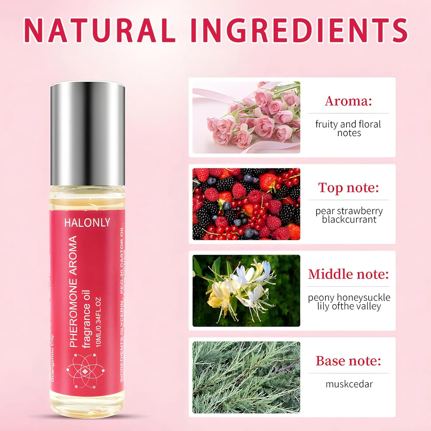 عطر فرمونی رولی زنانه Halonly، عطر رولی، عطر مسافرتی، عطر پاکیزه، روغن ضروری با فرمولاسیون فرمونی ماندگار - 10 میلی لیتر عطر فرمونی رولی زنانه Halonly، عطر رولی، عطر مسافرتی، عطر پاکیزه، روغن ضروری با فرمولاسیون فرمونی ماندگار - 10 میلی لیتر