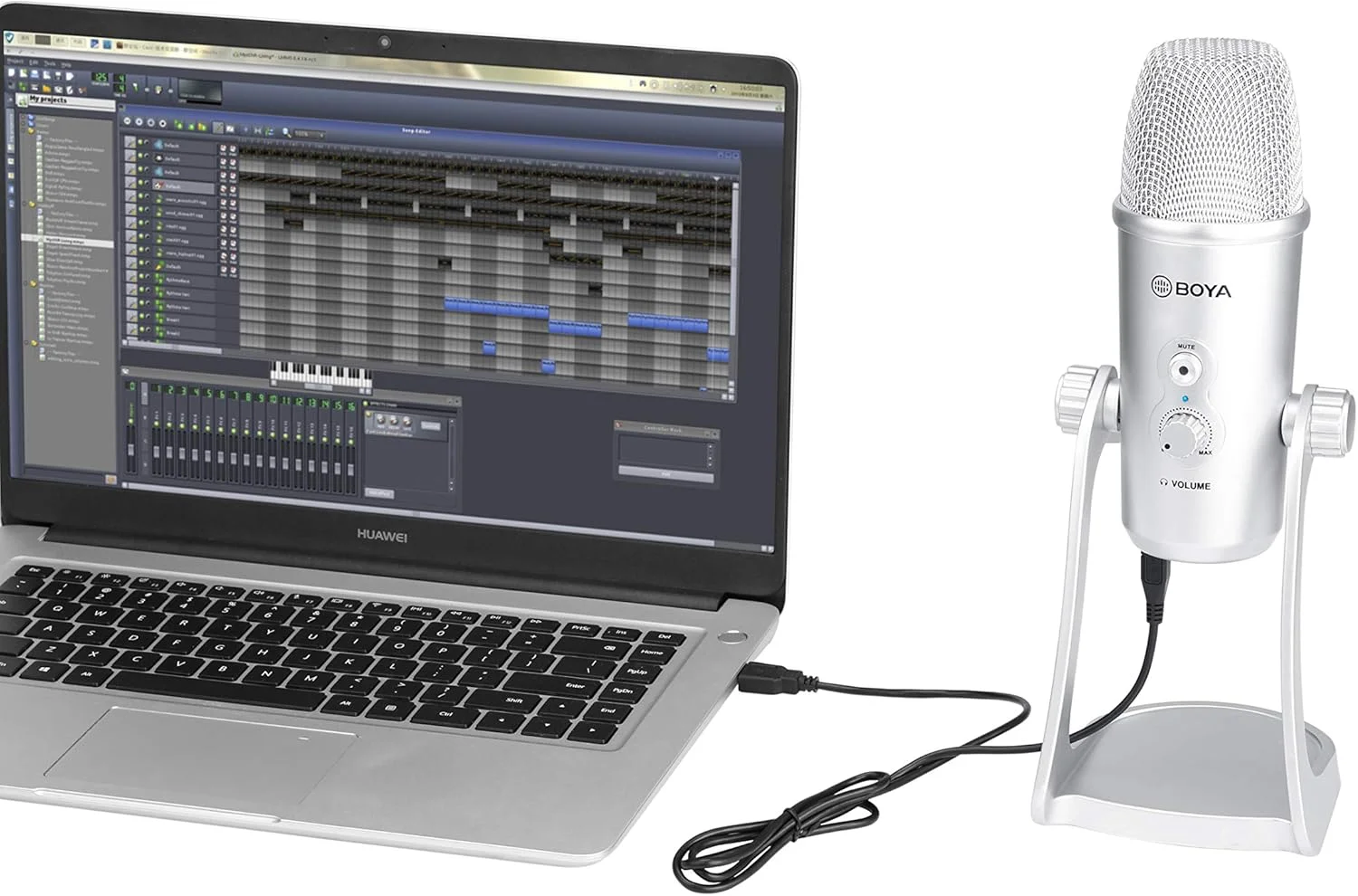 میکروفون USB بویا مدل BY-PM700SP میکروفون USB بویا مدل BY-PM700SP