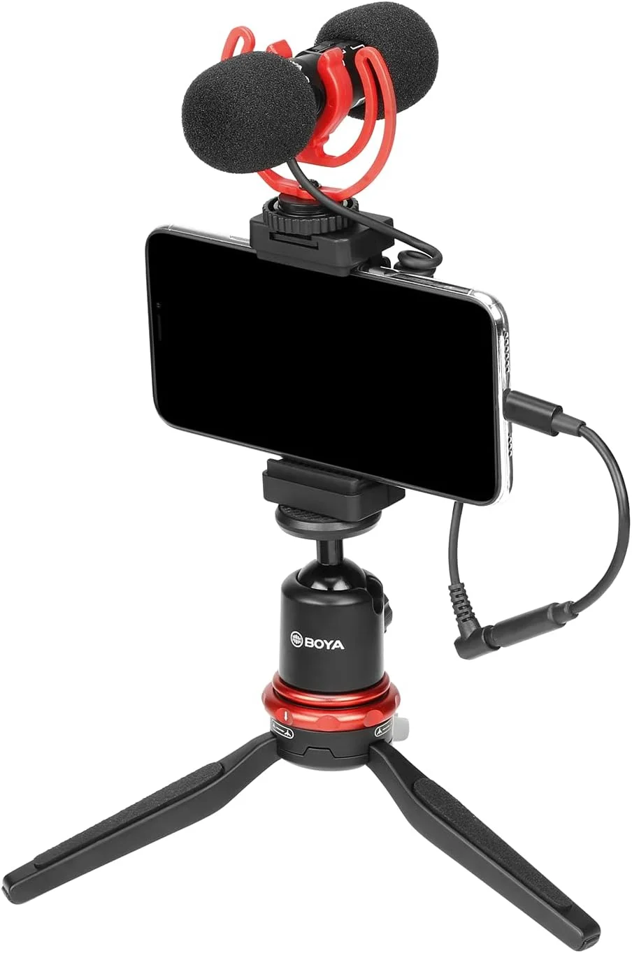 میکروفون شاتگان کاندنسر دو کپسولی BOYA BY-MM1 Pro میکروفون شاتگان کاندنسر دو کپسولی BOYA BY-MM1 Pro