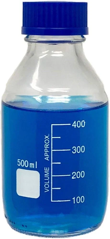 بطری های شیشه ای گرد 500 میلی لیتری کارتر ساینتیفیک برای نگهداری محیط کشت با درب پیچی GL45، شیشه بوروسیلیکات، 251M5 (بسته 6 عددی) بطری های شیشه ای گرد 500 میلی لیتری کارتر ساینتیفیک برای نگهداری محیط کشت با درب پیچی GL45، شیشه بوروسیلیکات، 251M5 (بسته 6 عددی)