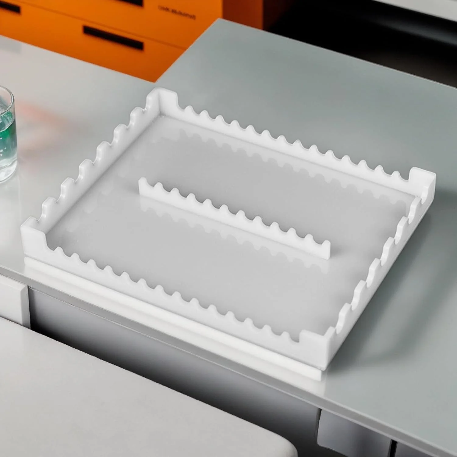 پایه پیپت | رک پیپت اکریلیک برای آزمایشگاه | براکت نگهداری تجهیزات آزمایشگاهی 22 خانه برای مبتدیان، دانشجویان، متخصصان، استودیو، کتابخانه پایه پیپت | رک پیپت اکریلیک برای آزمایشگاه | براکت نگهداری تجهیزات آزمایشگاهی 22 خانه برای مبتدیان، دانشجویان، متخصصان، استودیو، کتابخانه