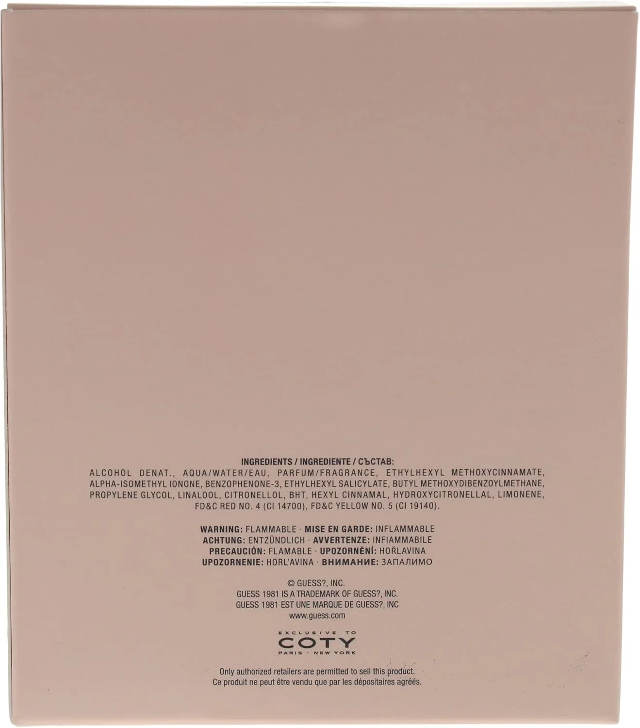 عطر گس - گس 1981 - عطر زنانه، 100 میلی لیتر - ادو تویلت اسپری عطر گس - گس 1981 - عطر زنانه، 100 میلی لیتر - ادو تویلت اسپری