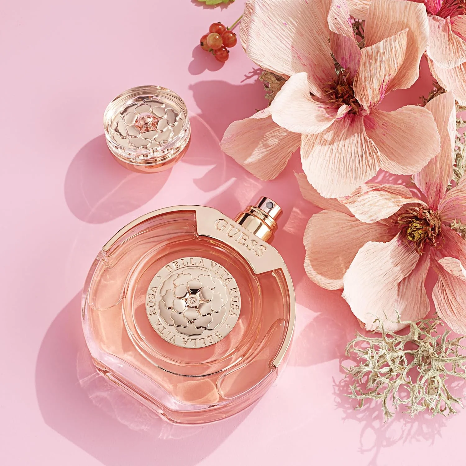 عطر موی زنانه گس مدل Bella Vita Rosa Shimmer Mist حجم 250 میل