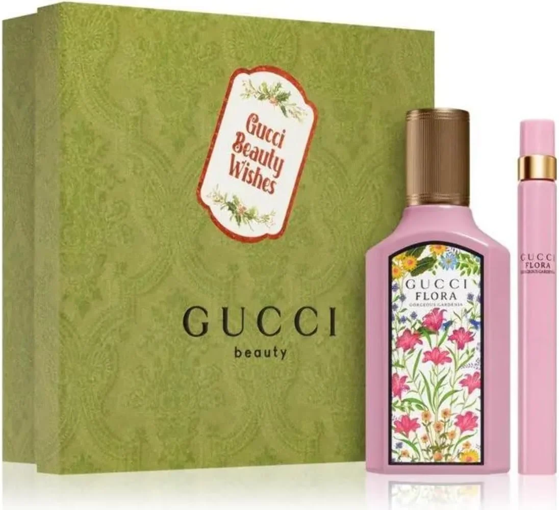ست هدیه دو تکه Gucci Flora Gardenia: ادو پرفیوم 100 میلی لیتر - ادو پرفیوم 10 میلی لیتر ست هدیه دو تکه Gucci Flora Gardenia: ادو پرفیوم 100 میلی لیتر - ادو پرفیوم 10 میلی لیتر